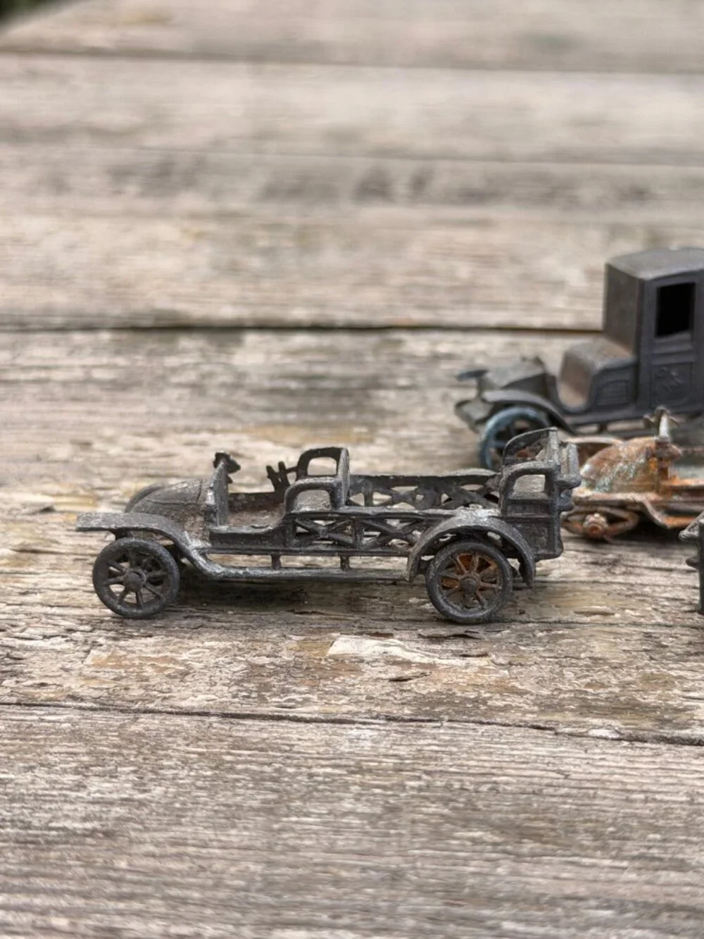Vintage Lot  Antique Diecast Cars FOR Repair Project Rolls Royce Simon Et Vollet
